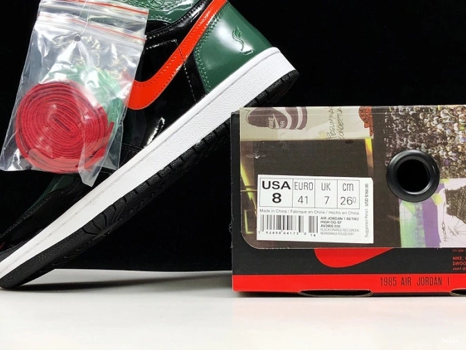 Bmlin Shoes Team OG Orange-Fir Retro High AV3905-038 Air Jordan Black SoleFly 1 x 0822